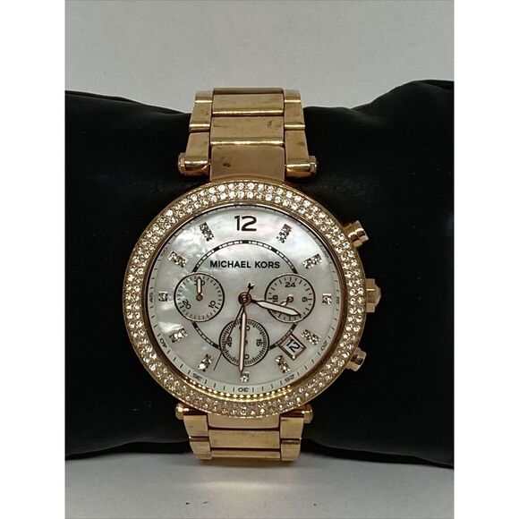 Michael Kors Parker MK5491 Womens Stainless Steel Analog Dial Quartz Watch WO318 main image 11
